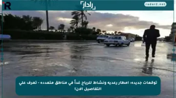 توقعات جديدة: أمطار رعدية ونشاط للرياح غداً في مناطق متعددة – تعرف على التفاصيل الآن!